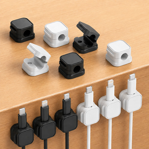 Magnetic cable clips cord - ,