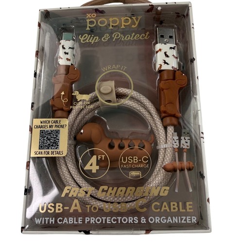 Poppy dachshund usb to - dachshund, usb-a
