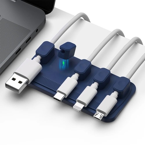 Magnetic cable clips - cable,