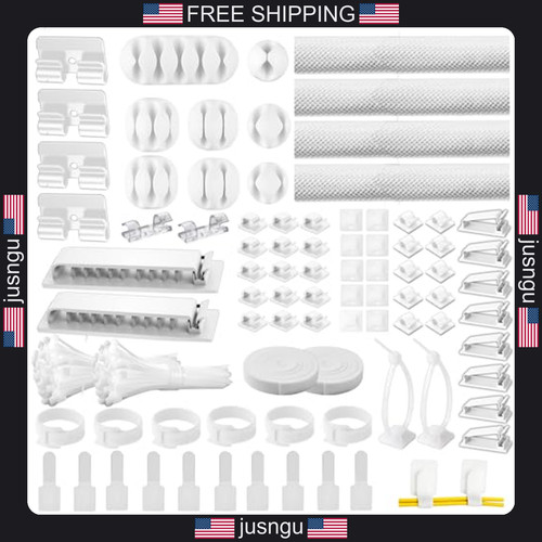 Cable management kit 313pcs - cable,