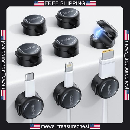 Magnetic cable clips pack - magnetic,
