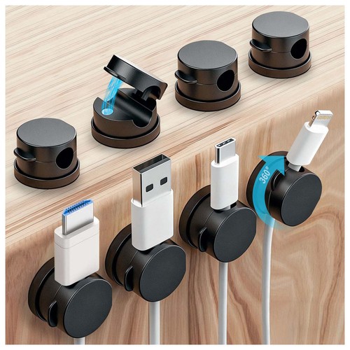 Pack magnetic cable clips - 8,