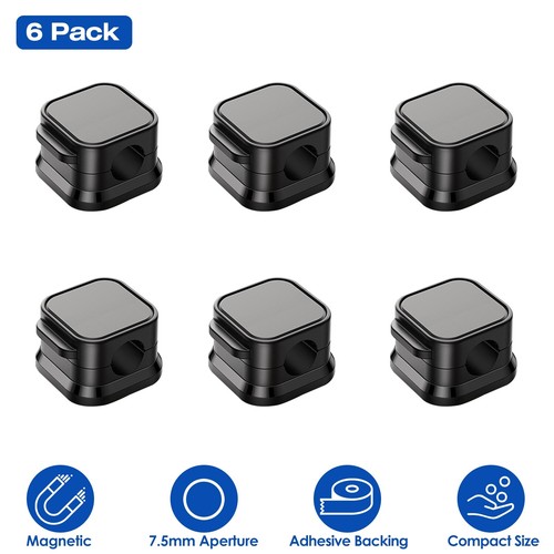 Pack magnetic cable clips - pack,