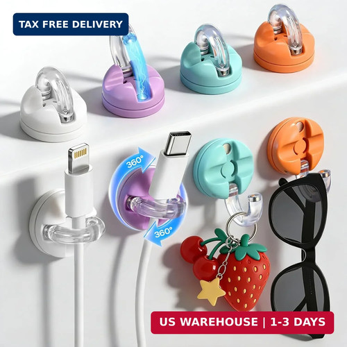 Magnetic cable clips pack - cable, clips,