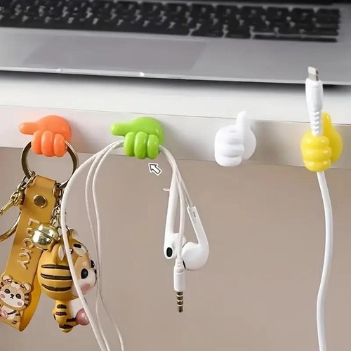 10pcs thumb shaped cable - 10pcs, thumb-shaped