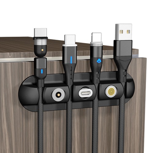 Magnetic cable organizer - organizer, clips