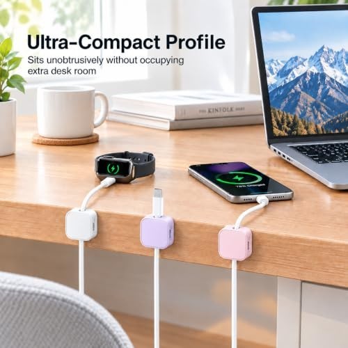 Pack magnetic cable clips - cable,