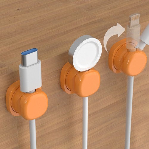 Pack rotating cable - cable, clips